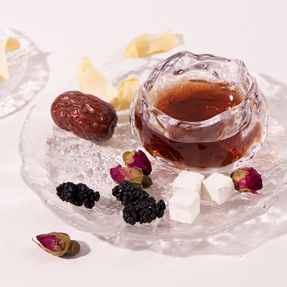 Anti-Aging Herbal Tea｜Mulberry & Rose Glow Booster