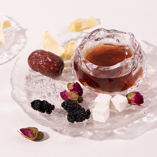 Anti-Aging Herbal Tea｜Mulberry & Rose Glow Booster