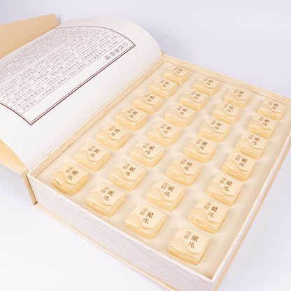 Ancient Tree Dragon Pearl Raw Pu-erh Tea – 28 Handcrafted Pearls, 7g Each | Aged Aroma from Yunnan’s Wild Forests